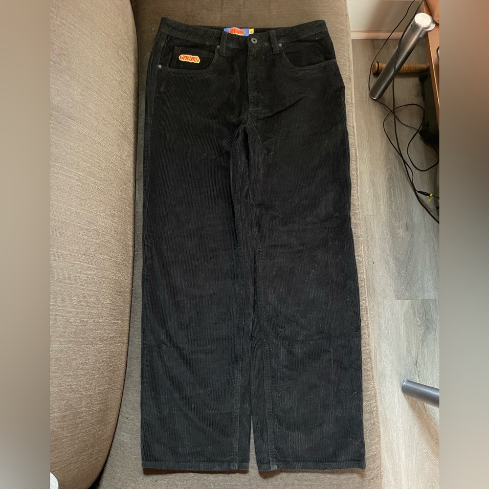Empyre Black Corduroy Trousers